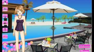 Swimming Pool Party Dress Up Game - Trailer screenshot 1