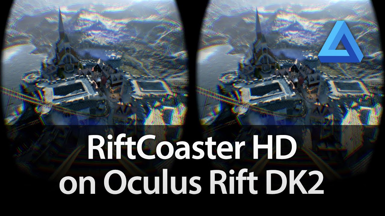 RiftCoaster HD on Oculus Rift DK2