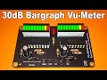 LM3915 BarGraph Stereo Vu Meter ( 30dB / 20 LED ) - PCB Tutorial