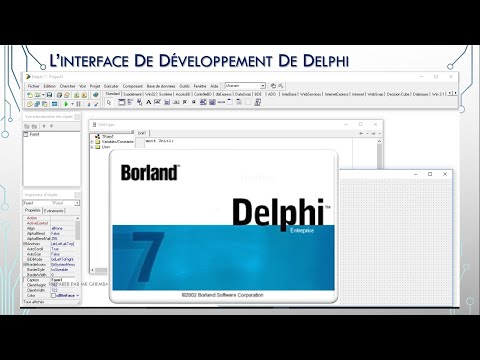 Présentation de l&rsquo;environnement de développement Delphi 7