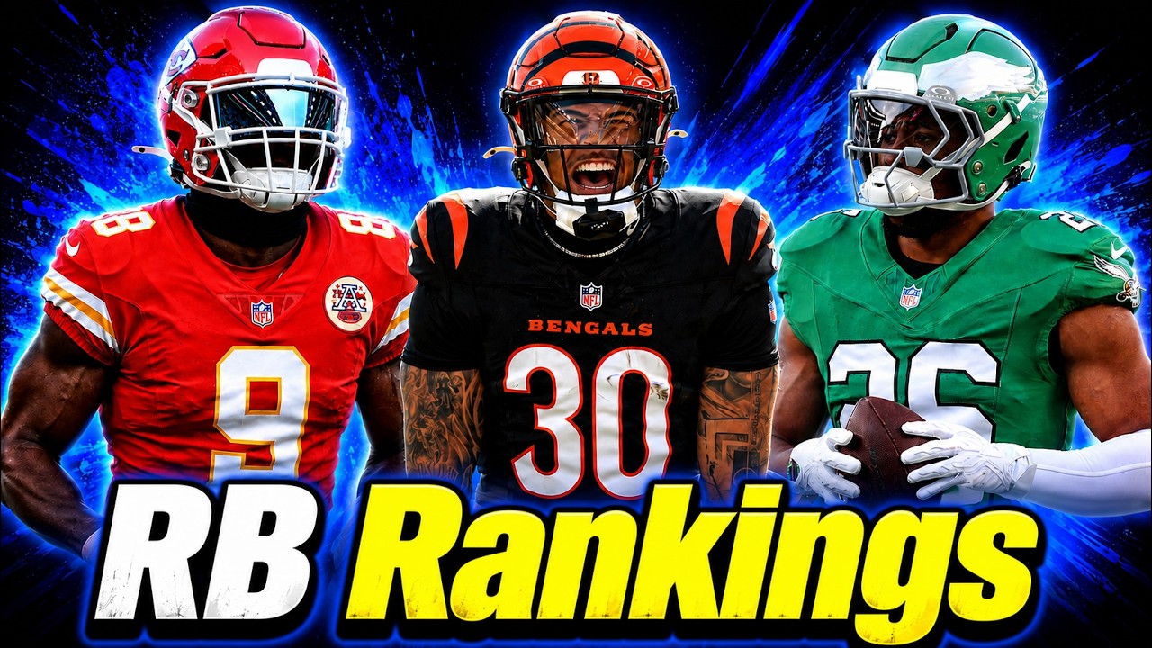Round 2 Running Back Rankings - 2026 Fantasy Football Advice artwork