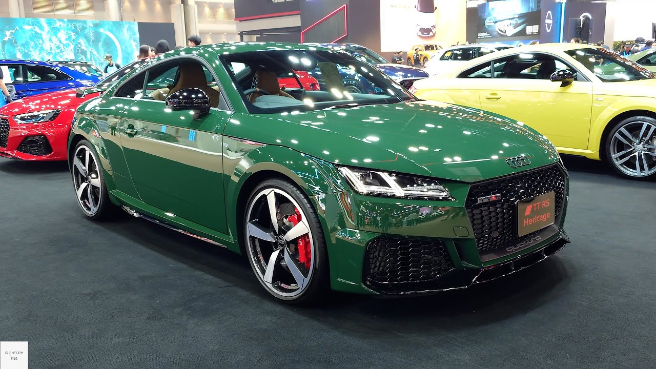 Audi TT RS Mk3 Heritage Edition 'Malachite Green Metallic' / In Depth Walkaround Exterior & Interior