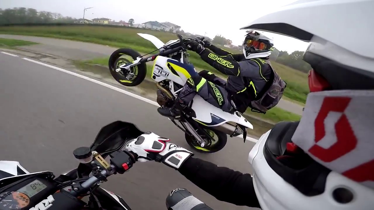 Supermoto Winter 2k17 | Italian style - YouTube