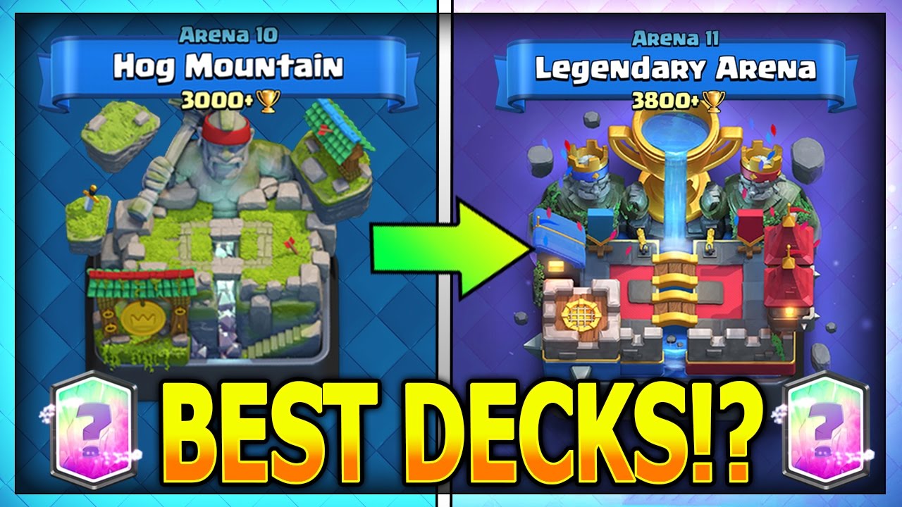 I played the Best Clash Royale Deck from EVERY Arena! 