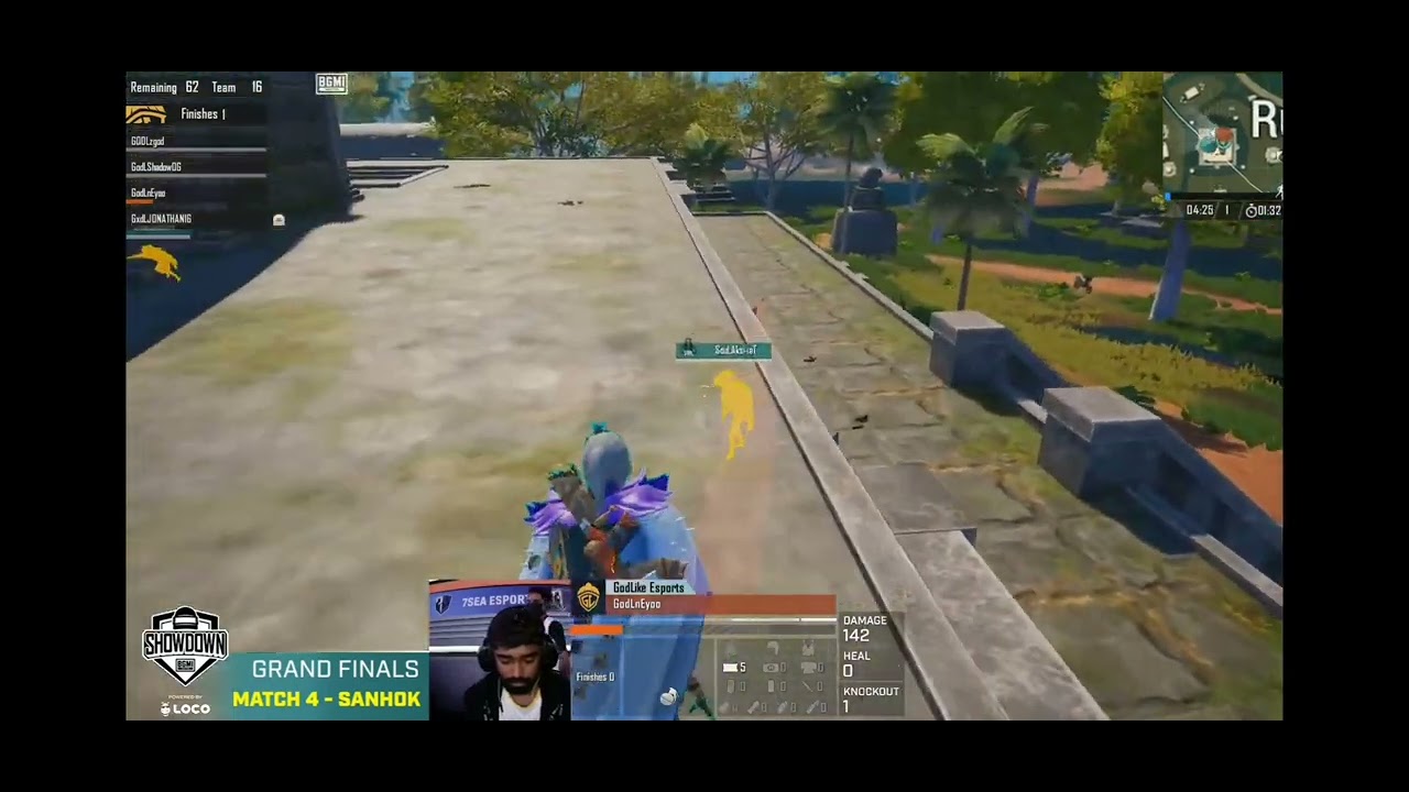 Godl Shadow 1v4 soul🤯😱 