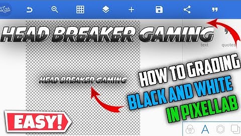 How to Gradient🔥Colour Black & White in Pixellab😍 | Attractive text⚡Grading | Easy gradient Pixellab