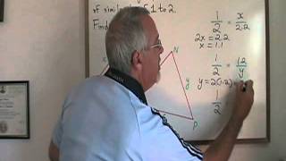 Find Sides of Similar Triangles - Example 1