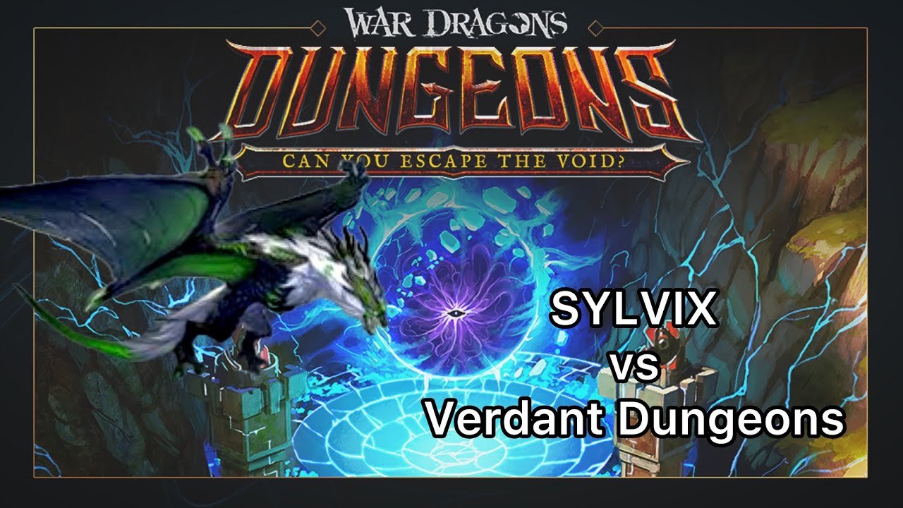 Sylvix not equipped vs Verdant Dungeon | War Dragons