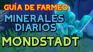 Guía de Farmeo - MINERALES DIARIOS DE MONDSTADT // Genshin Impact EN ESPAÑOL Guía de Farmeo - MINERALES DIARIOS DE MONDSTADT // Genshin Impact EN ESPAÑOL