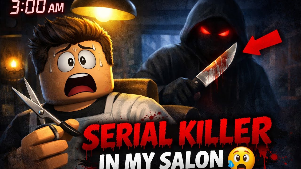 SERIAL KILLER IN MY SALOON 😱 || HORROR SALOON || 