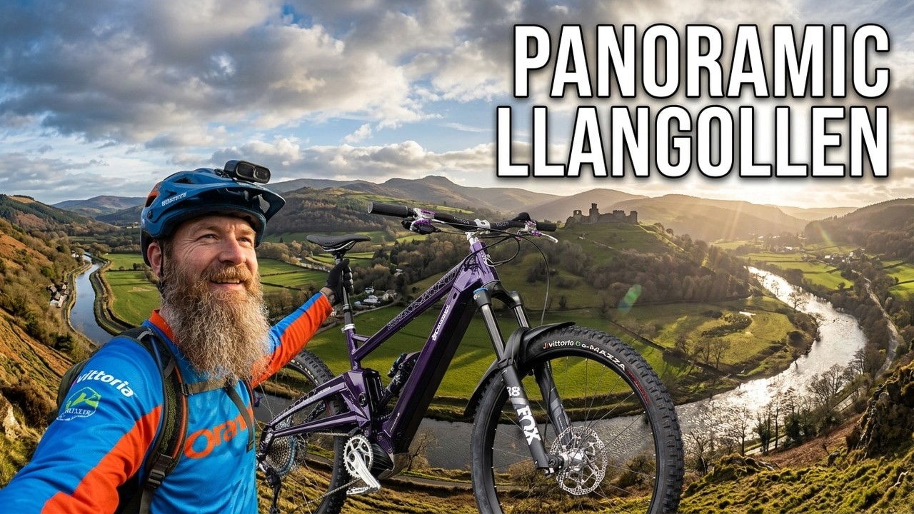 eBike Scenic Llangollen - Panorama and Worlds End eMTB