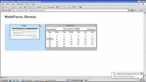 ASP.NET Tutorial - Web Parts and Personalization - Part1