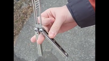 reverse chadder balisong tutorial