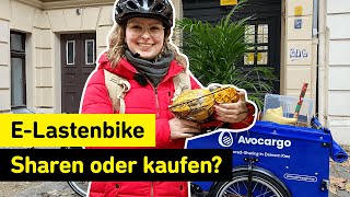 E-Lastenrad Test mit @LisaLaurent | Elektro Lastenfahrrad mieten oder kaufen?