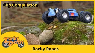 Zerby Derby || ROCKY ROADS || Season 3 | Best of Zerby Town | Clip Compilation | RC Cars