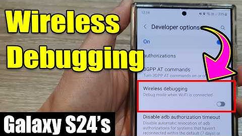 🐛Galaxy S24/S24+/Ultra: How to Enable/Disable Wireless Debugging 📶