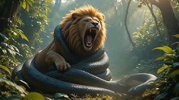 Những Người Cứu Hộ Dũng Cảm Cứu Sư Tử Bố Từ Trăn Anaconda Khổng Lồ | SINH TỒN