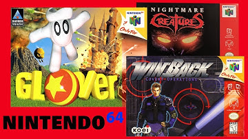 N64 Variety - Glover, Nightmare Creatures and more - Mike Matei Live