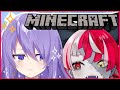 【MOONA COLLAB • MINECRAFT】 FIRST TIME IN SERVER! PLEASE GUIDE ME, MOONA-SIMPAI!【Hololive ID 2nd Gen】