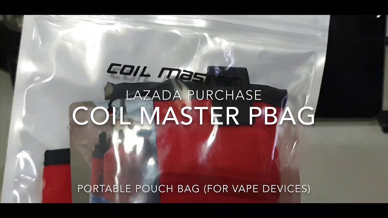 Coil Master PBAG | Lazada Purchase | Quality Item | Vape Portable Bag | 69 Php