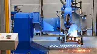 BAGRAMET ROBOT SPAWALNICZY YASKAWA  USÅUGI   SERVICES  WELDING ROBOT YASKAWA