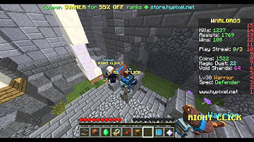 Server bug report on hypixel