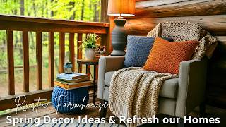 Springtime Serenity: Elegant Rustic Farmhouse Decor for a Fresh & Inviting Home
