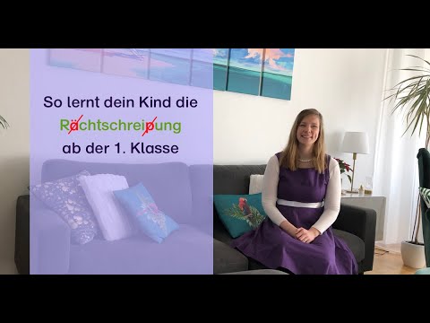 Video: Wie Man Einem Kind Das Schreiben Beibringt