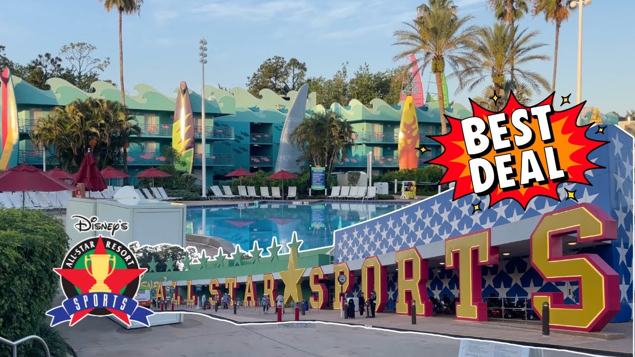 BEST DEAL | Disney All Star Sports Resort Full Tour - 2025