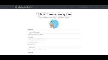 Online Examination System PHP Project with Source Code