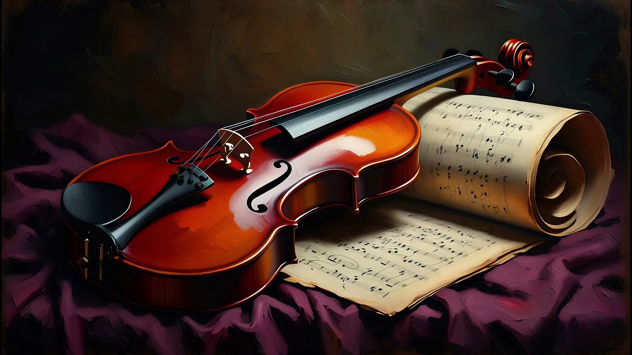 4K Frame TV Art | Velvet & Strings | 1-Hour Ambient Screensaver