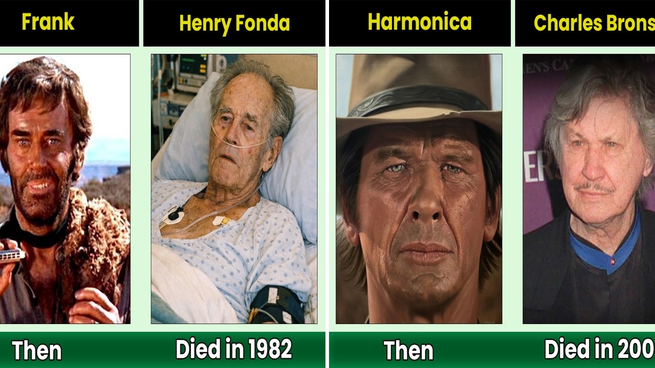 ONCE UPON A TIME IN THE WEST 1968 All the cast members died tragically!!