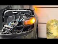 Powerful (500lm) orange LED turn signal lights. Mocne (500lm) pomatańczowe LED do kierunkowskazów.
