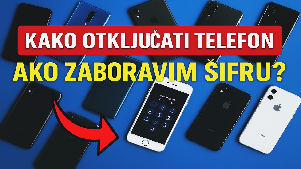 Kako otključati BILO KOJI TELEFON ako je šifra zaboravljena? | Techcode