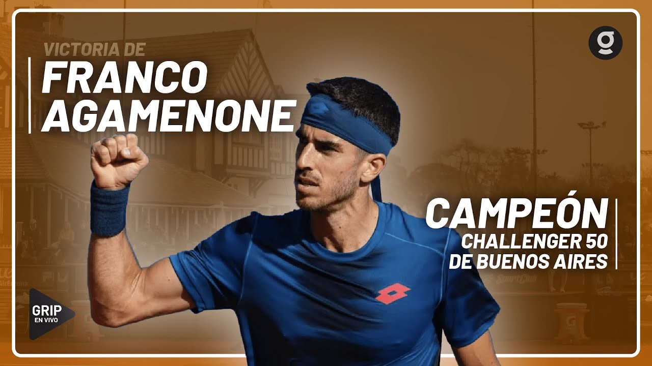 EN VIVO: Franco Agamenone 🇮🇹 vs. Andrea Collarini 🇦🇷 - Final - CH 50 de Buenos Aires