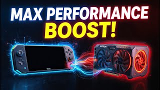 How to use Ally X with GTBOX eGPU 3080 Ti FE for maximum performance