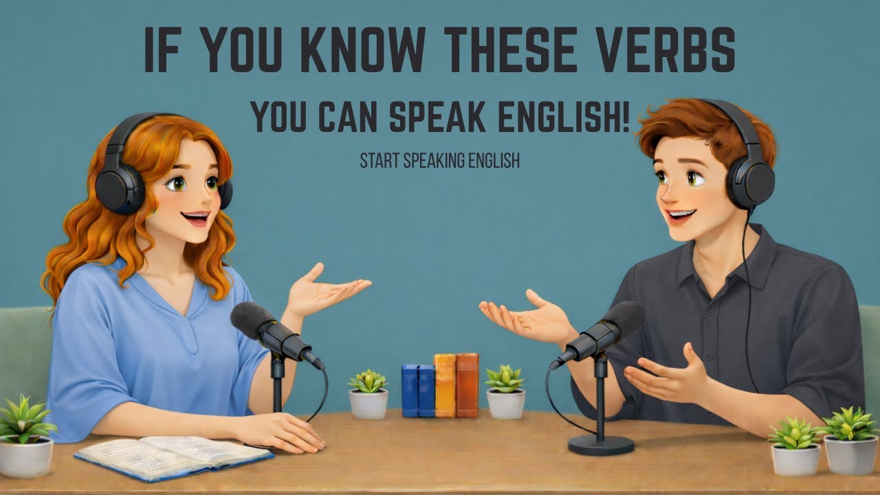 English Podcast To Learn English | Basic Verbs You Use Every Day | Learn English Fast