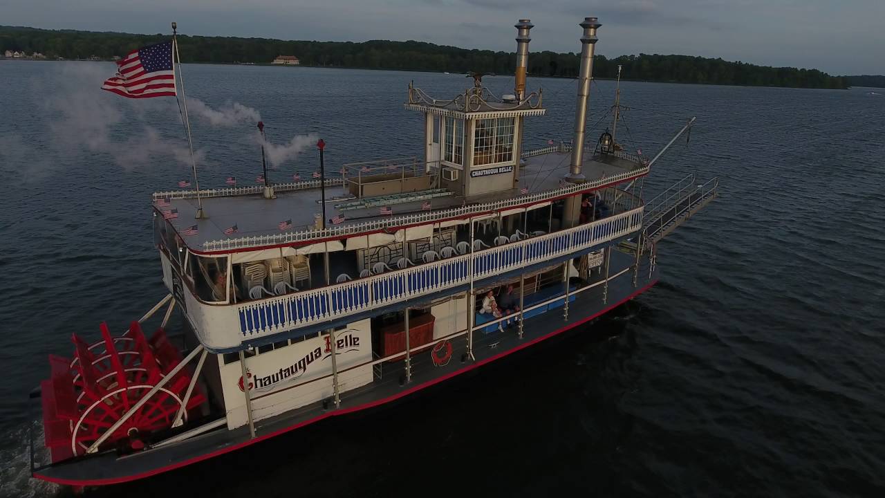 The Chautauqua Belle was heading for Bemus Point. YouTube