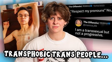 THE RISE OF TRANSPHOBIC TRANS INFLUENCERS | NOAHFINNCE
