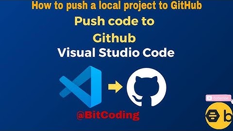 How to push visual studio code project to github | Project ko Github pr Upload Kaise Kre ?  #github