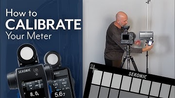 Calibrating your Sekonic Light Meter