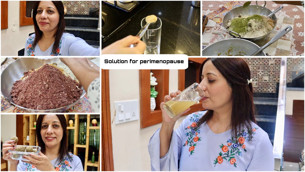 Natural Perimanopause Support |Power Ladoo +Home Remedy |Bone Strength And Energy Boost ✌️