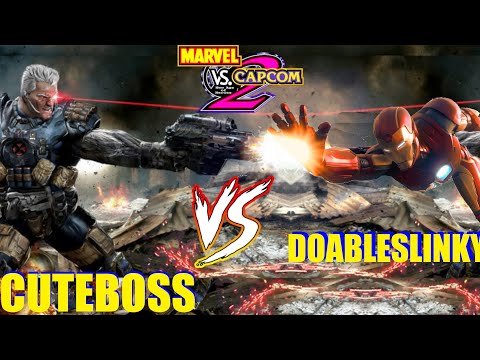 MvC2 Mvci Umvc3 CuteBoss vs DoableSlinky (Robot Team)  pt 1