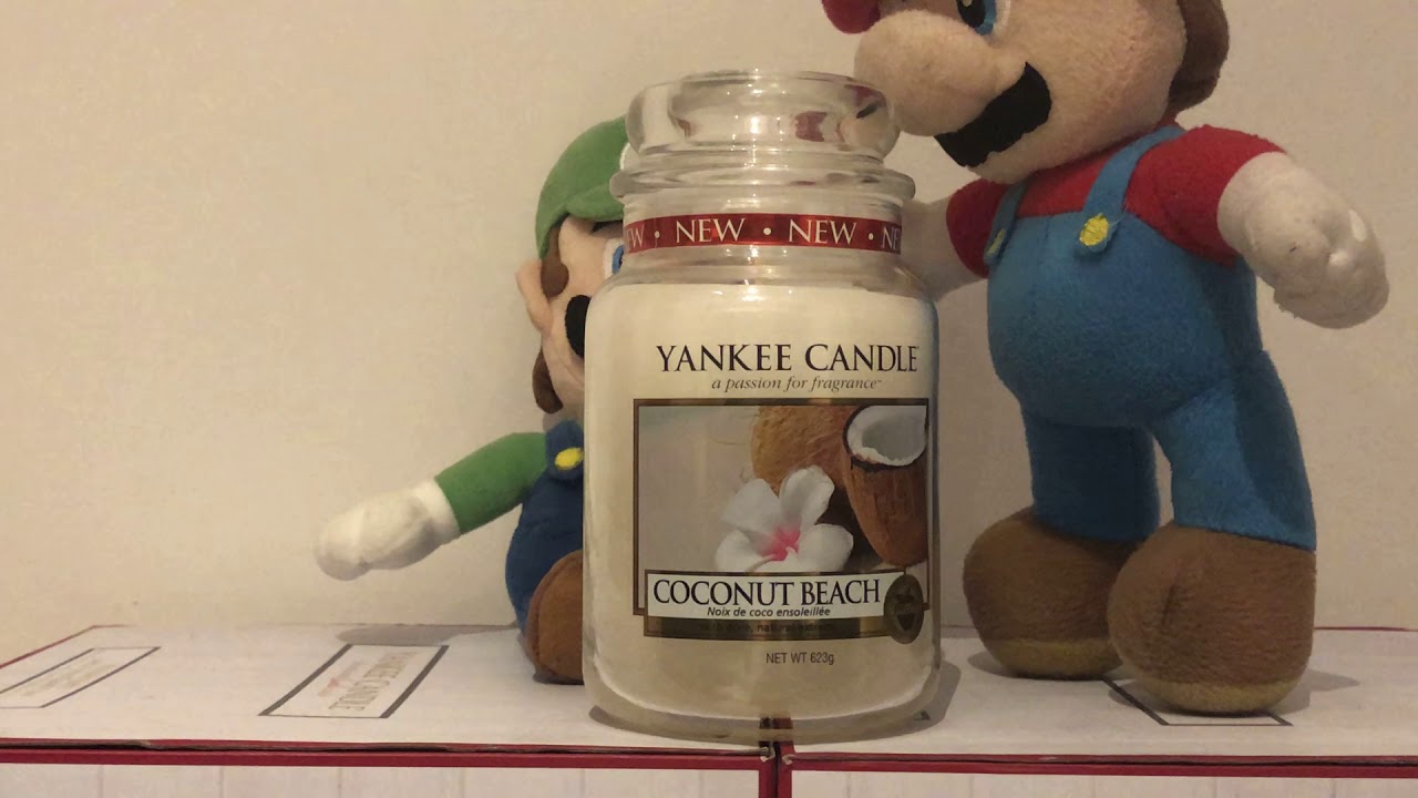 Yankee Candle Review: Coconut Beach (RETIRED) 🥥🥥