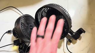 AC Infinity CLOUDRAY - 6 Inch vs 9 Inch Fan