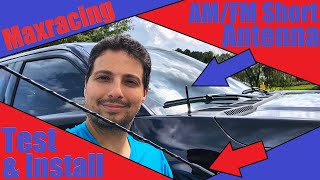 Career Overview MAXRACING AM/FM Short Antenna | Ford F-150 / Lightning | Testing Reception & Clarity