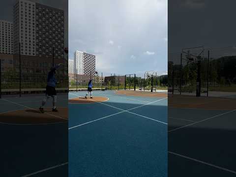 С центра крюком ❓❓ #basketball #nba #curry #lebron #баскетбол #sports #handles #motivation