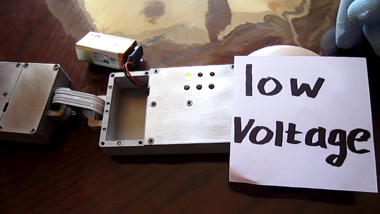 Наручники с таймером. Автоматическое открытие при разряде батареи - YouTube