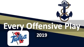 Navy v Tulsa 2019 Every Offensive Play