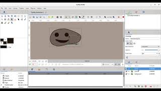 Simple Rolling Rock Animation / Synfig Studio